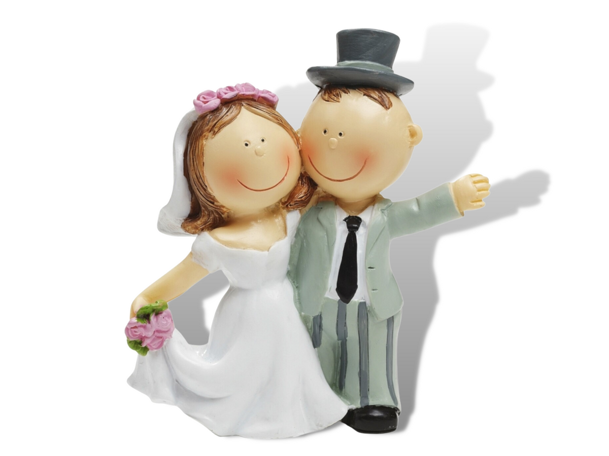 Figur Zur Hochzeit Brautpaar Lustig Deko Tortenfigur Hochzeitsfi Dekowerkseeger