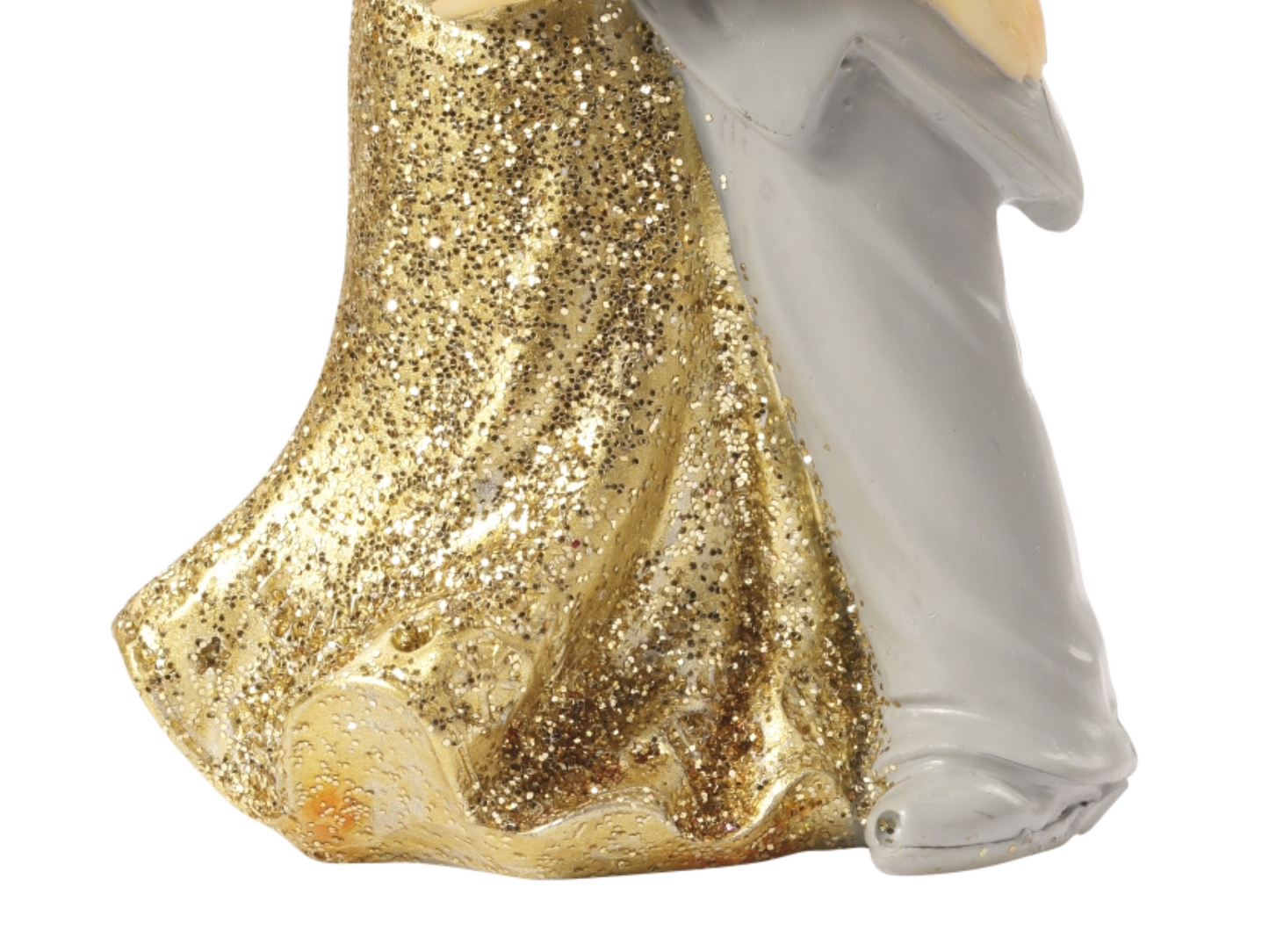 Figur goldene Hochzeit Jubiläum 50 Jahre gold Goldhochzeit Deko Tortenfigur