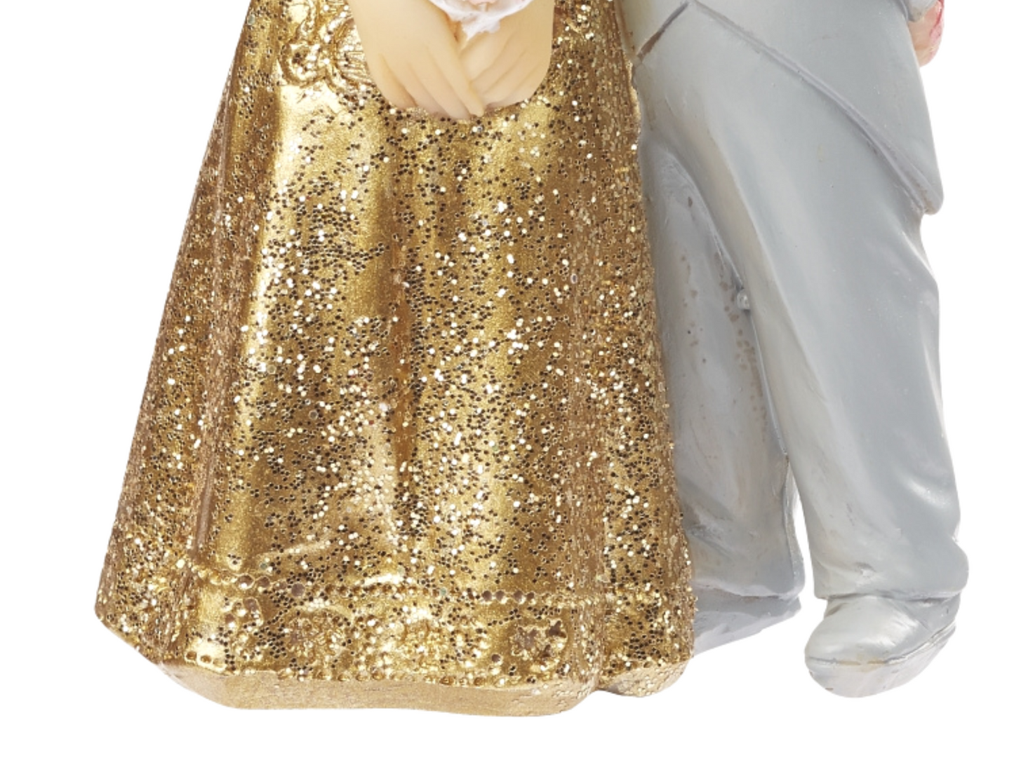 Figur goldene Hochzeit Jubiläum 50 Jahre gold