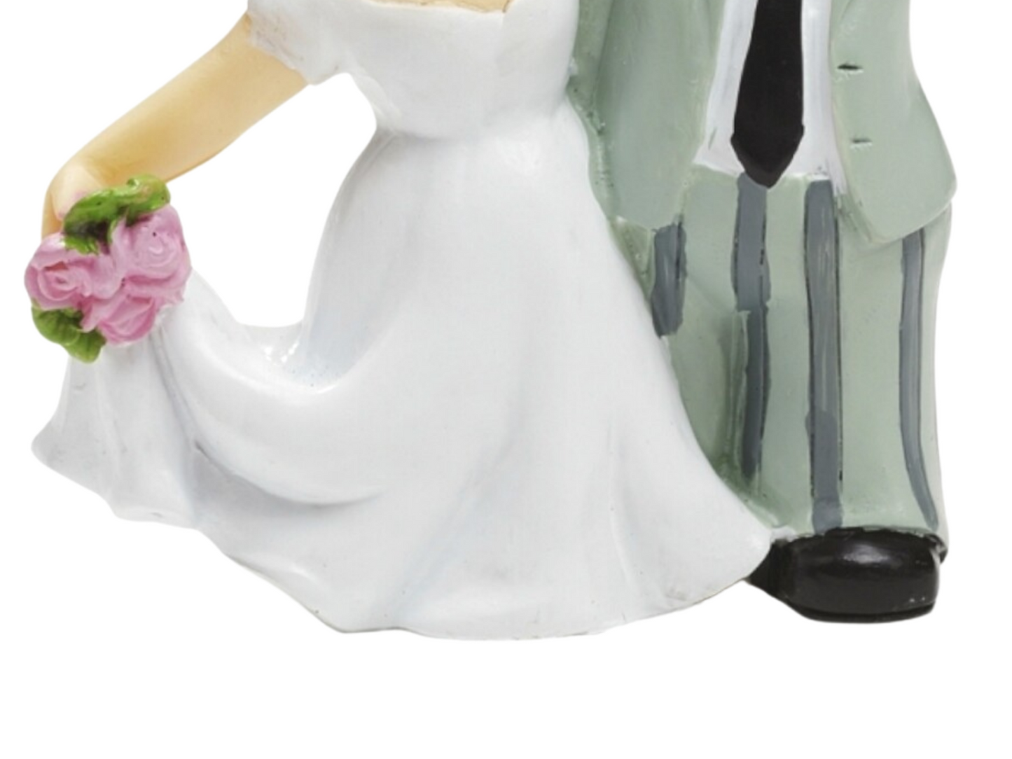 Figur zur Hochzeit | Brautpaar lustig | Deko Tortenfigur | Hochzeitsfigur