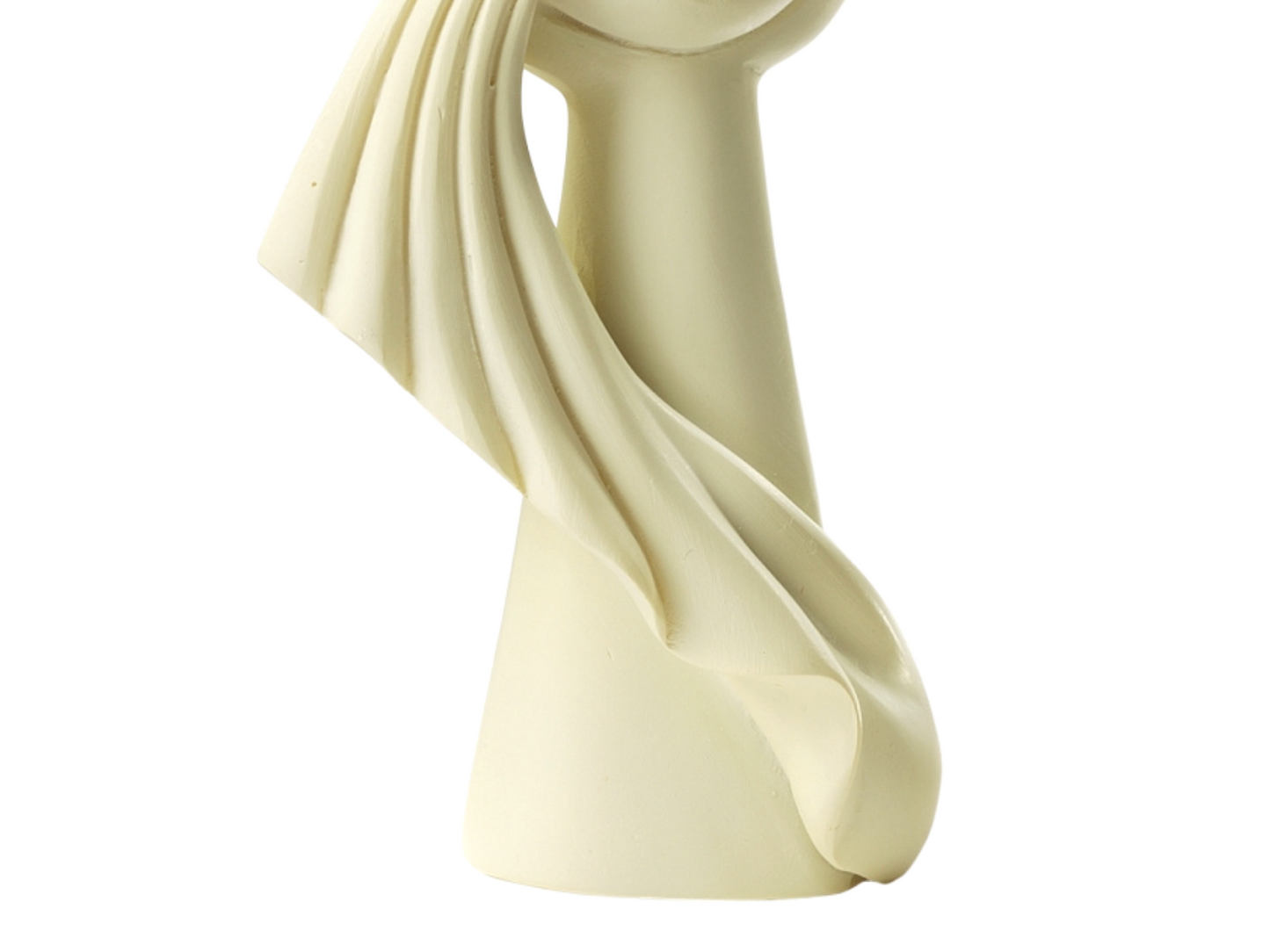 Figur zur Hochzeit | Brautpaar modern creme beige | Deko Tortenfigur | Hochzeitsfigur