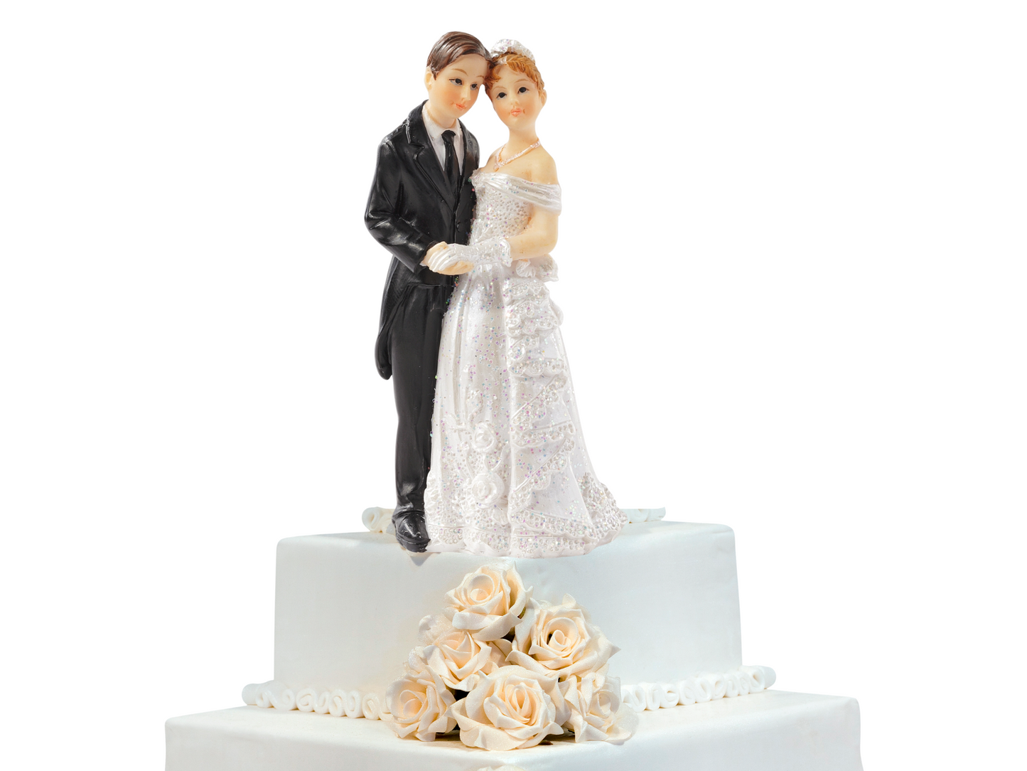 Figur zur Hochzeit | Brautpaar Bräutigam Hochzeitstanz | Deko Tortenfigur | Hochzeitsfigur