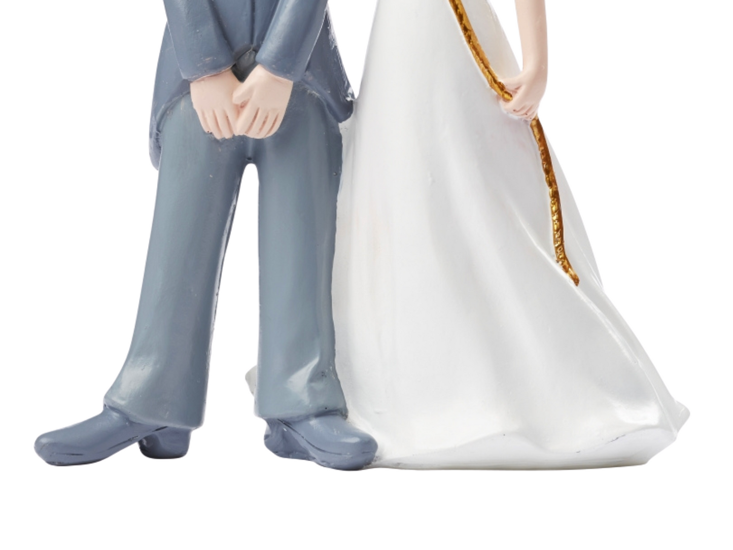 XL Figur zur Hochzeit | Brautpaar gefangen | Deko Tortenfigur | Hochzeitsfigur