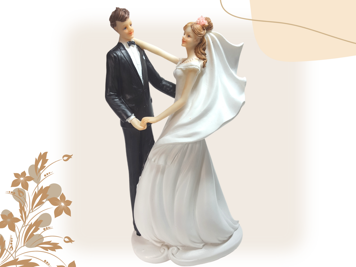 Deko Figur zur Hochzeit tanzen