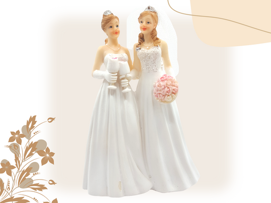 Deko Figur zur Hochzeit Frauen