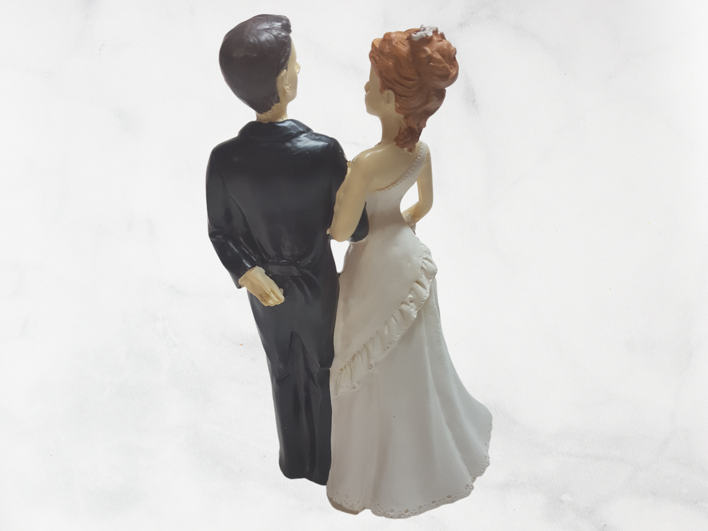 Deko Figur zur Hochzeit Vintage