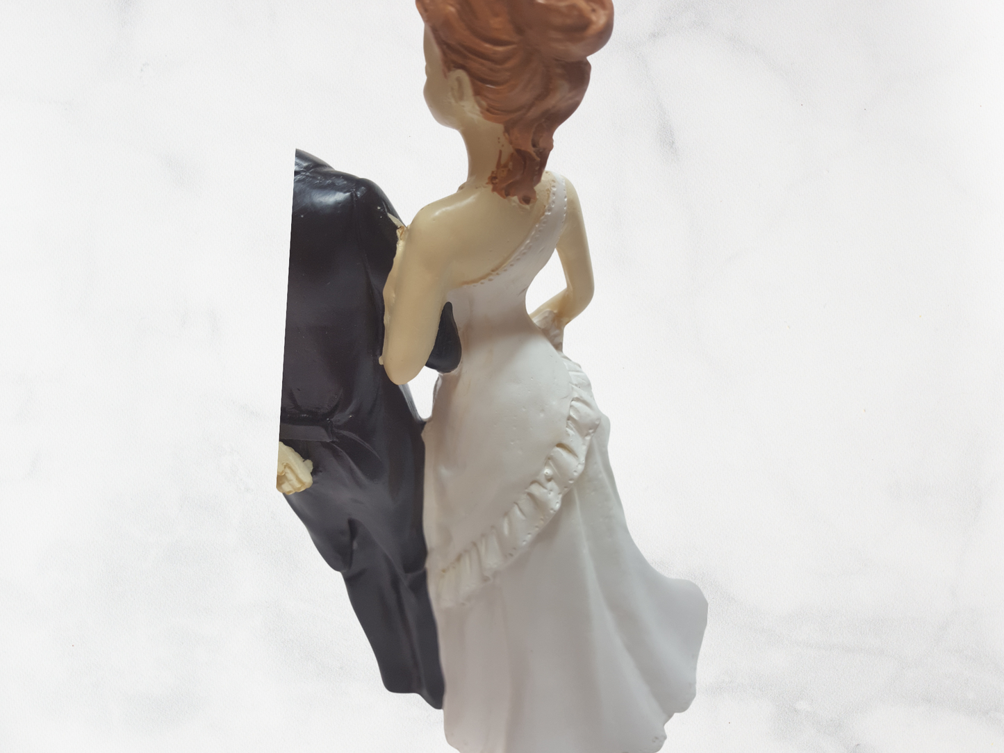 Deko Figur zur Hochzeit Vintage