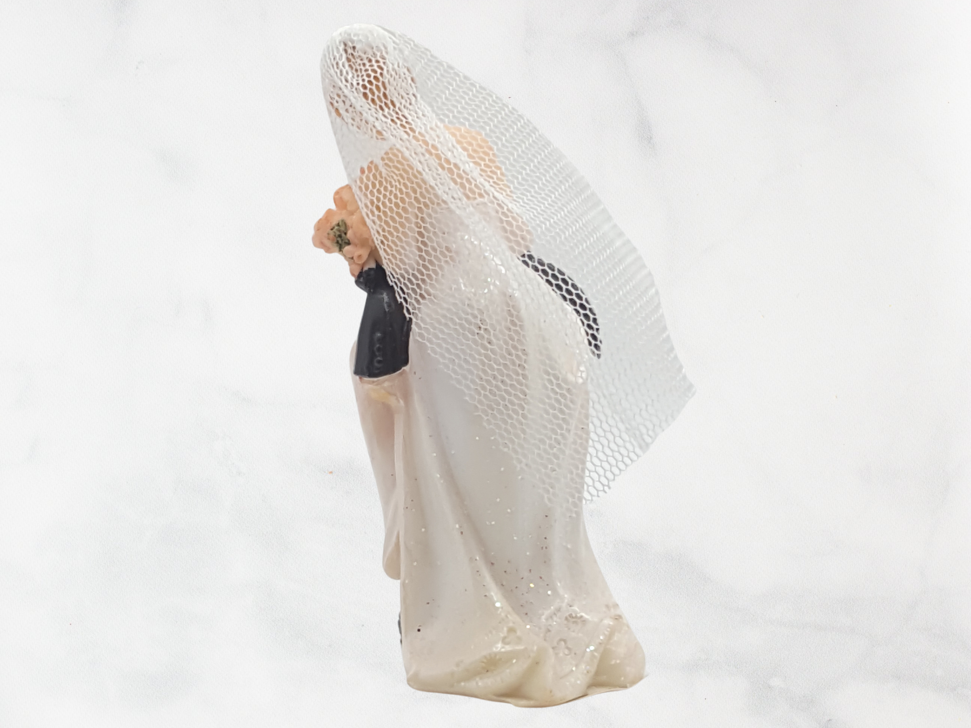 Deko Figur zur Hochzeit Huckepack